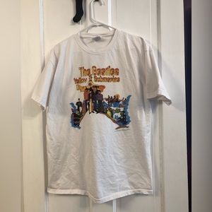 Almost vintage Beatles Yellow Submarine Hey Bulldog shirt size Large